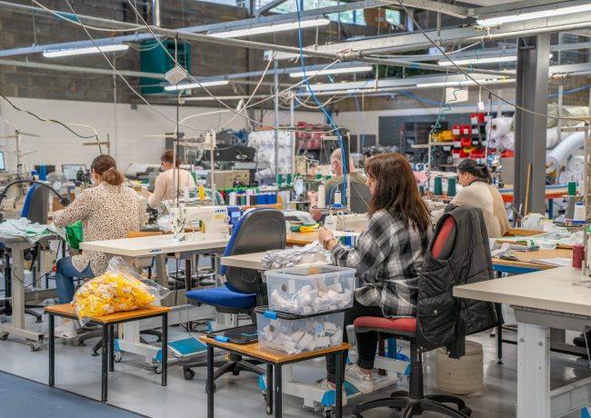 Azzurri embroidery workshop