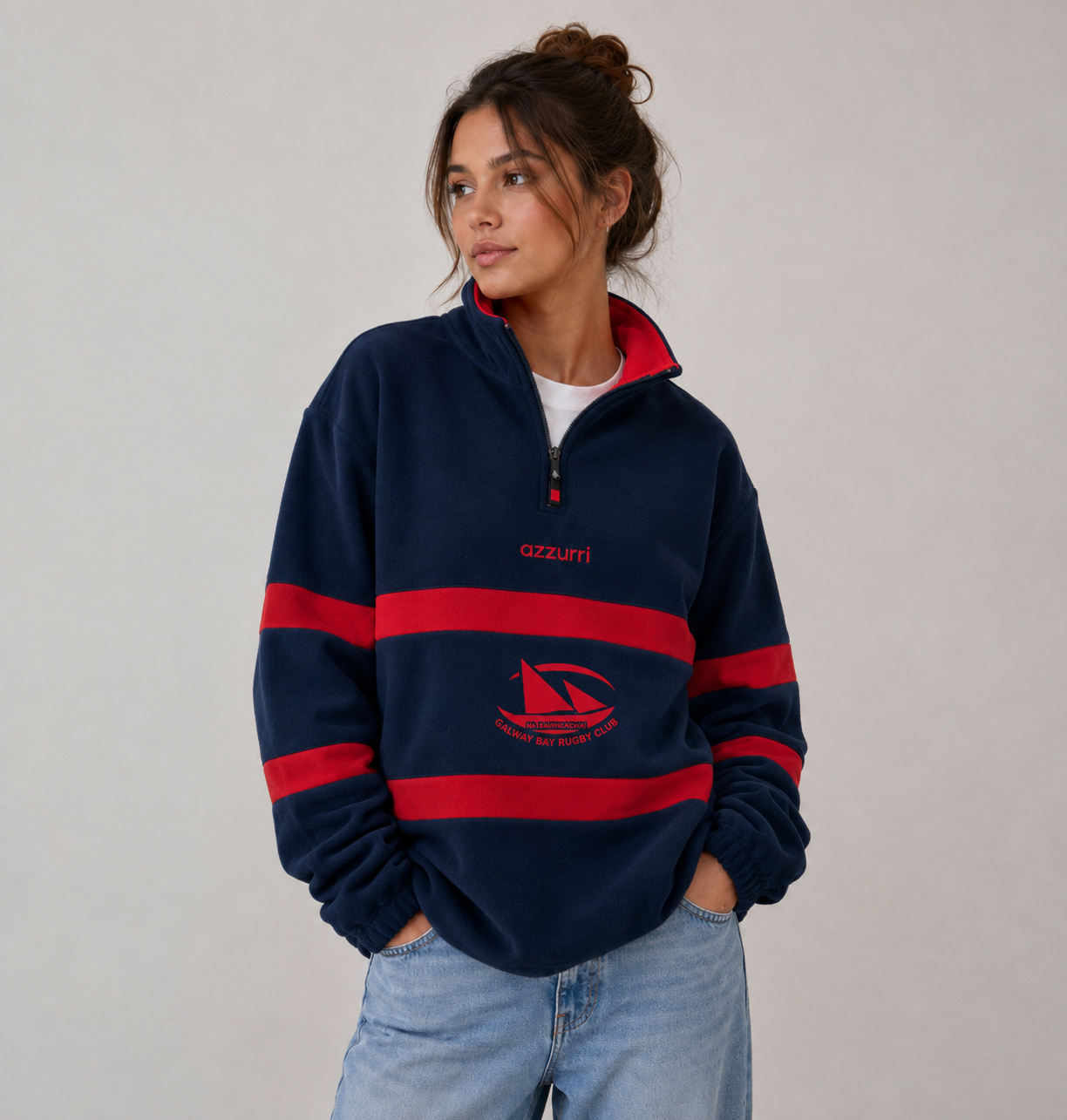 Galway Bay Rugby Oversize Fleece - Image 2