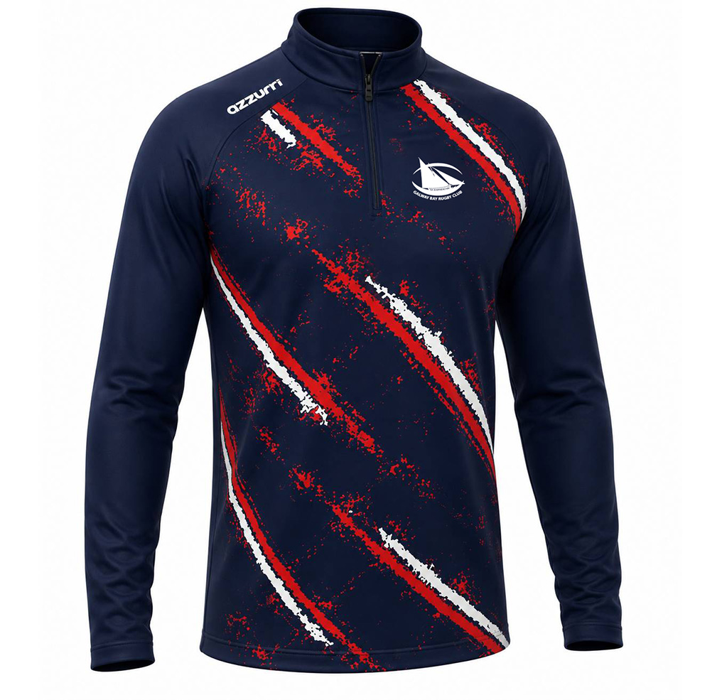 Galway Bay Rugby Boys Sublimated Half-Zip