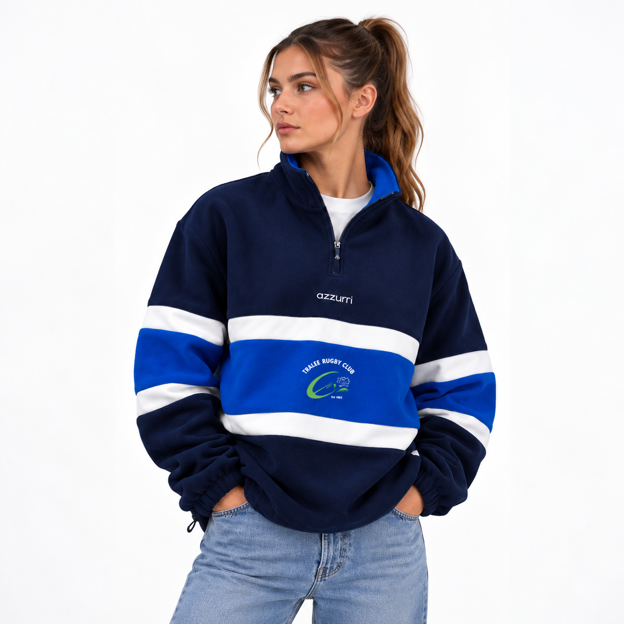 Tralee Rugby Oversize Fleece - Image 2