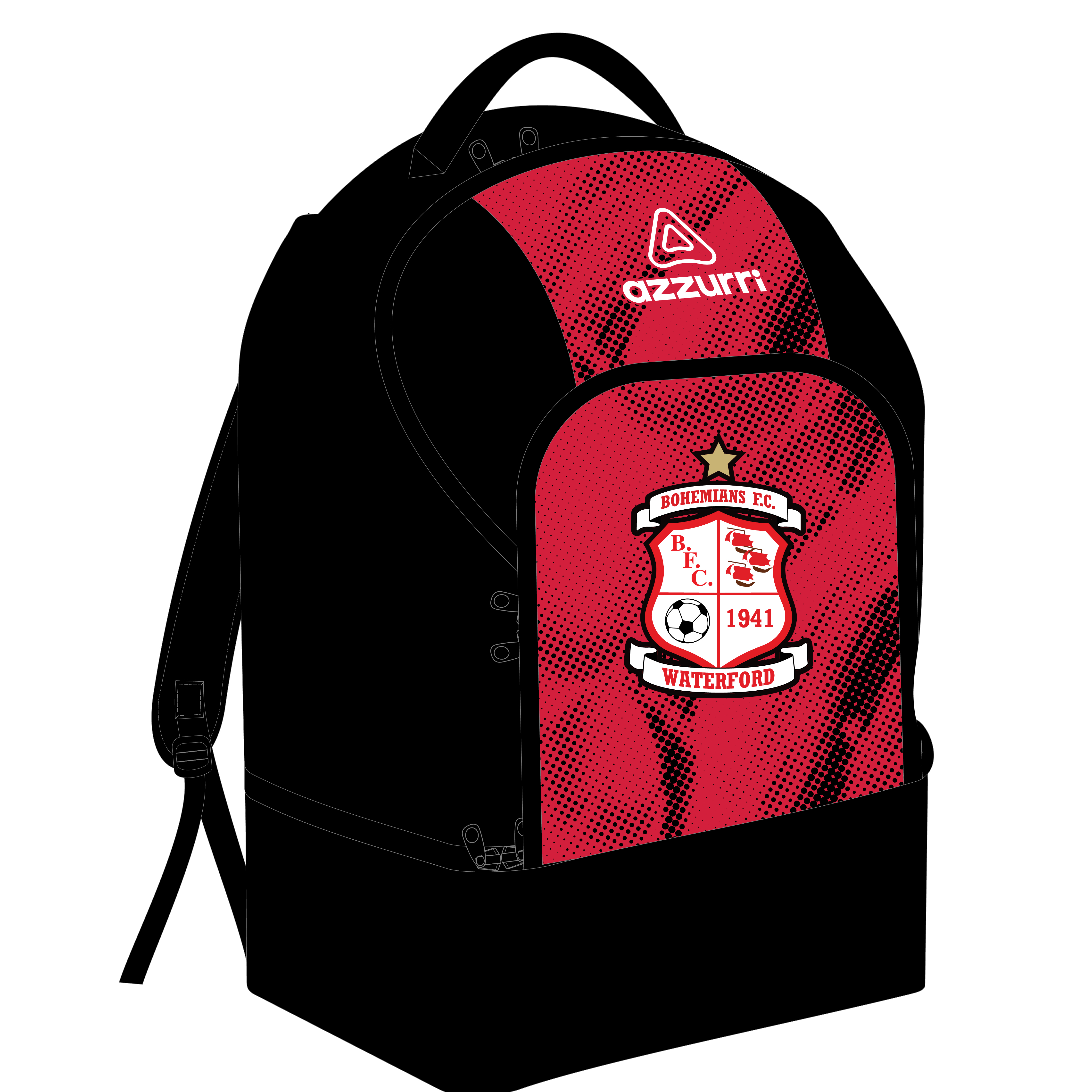 Bohemians FC Sublimated Backpack
