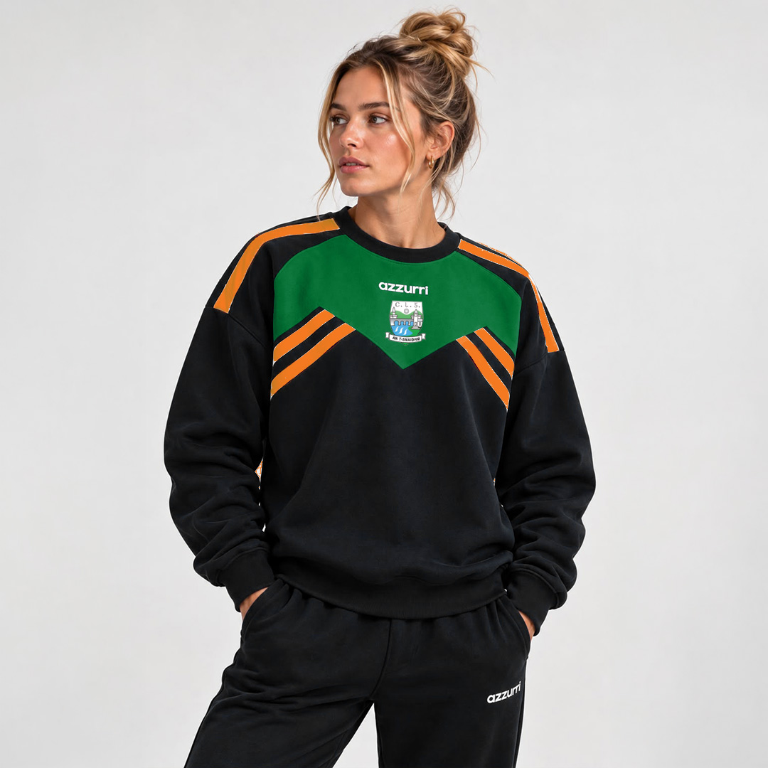 Sneem GAA Retro Cotton Crew Neck - Image 2