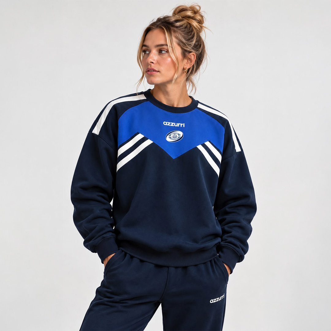 Bandon RFC Retro Cotton Crew Neck - Image 2