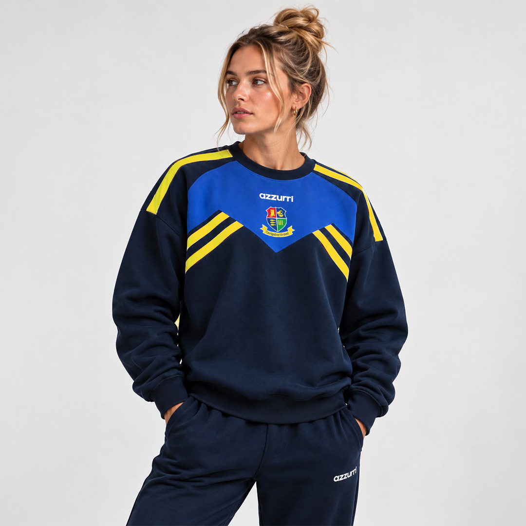 CUAFC Retro Cotton Crew Neck Option 2 - Image 2