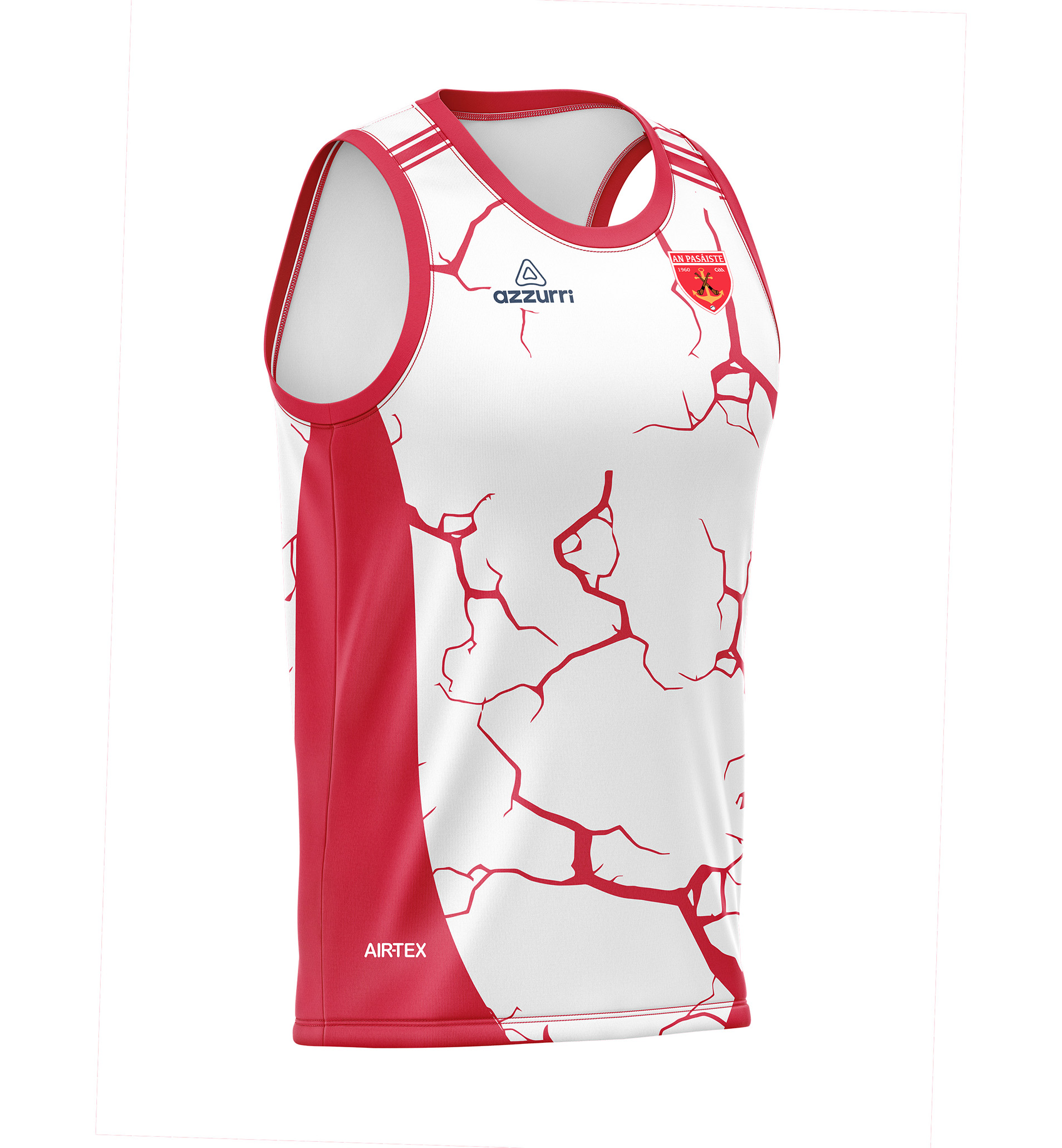 Passage East GAA Sleeveless Jersey - White