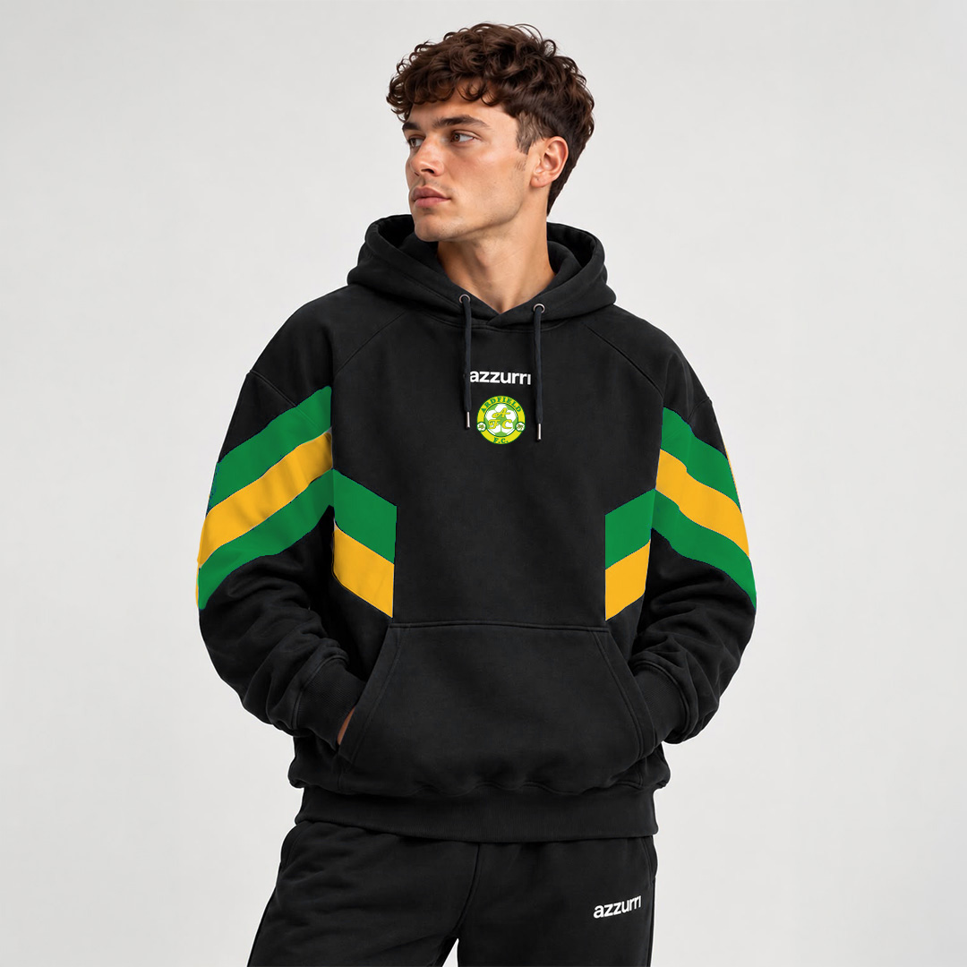 Ardfield FC Retro Cotton Hoodie - Image 2